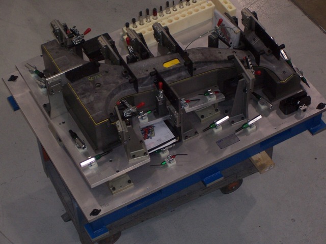 Auto Pillar Parts Checking Fixture