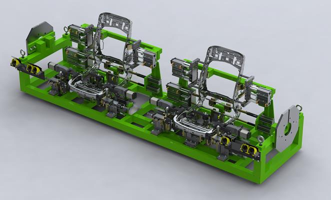 Automotive Seat Welding Fixture